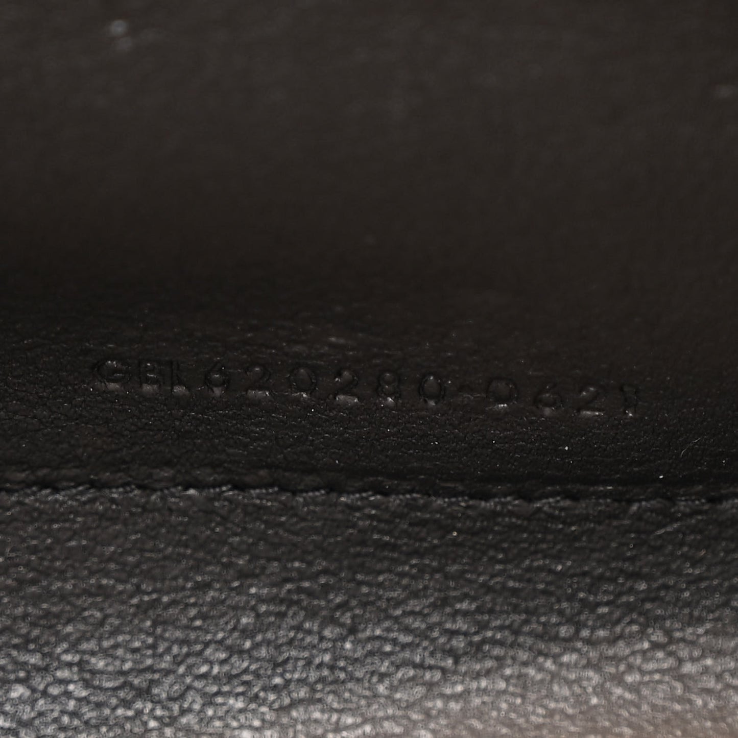 Grain De Poudre Mixed Matelasse Triquilt Monogram Chain Wallet Dark Beige
