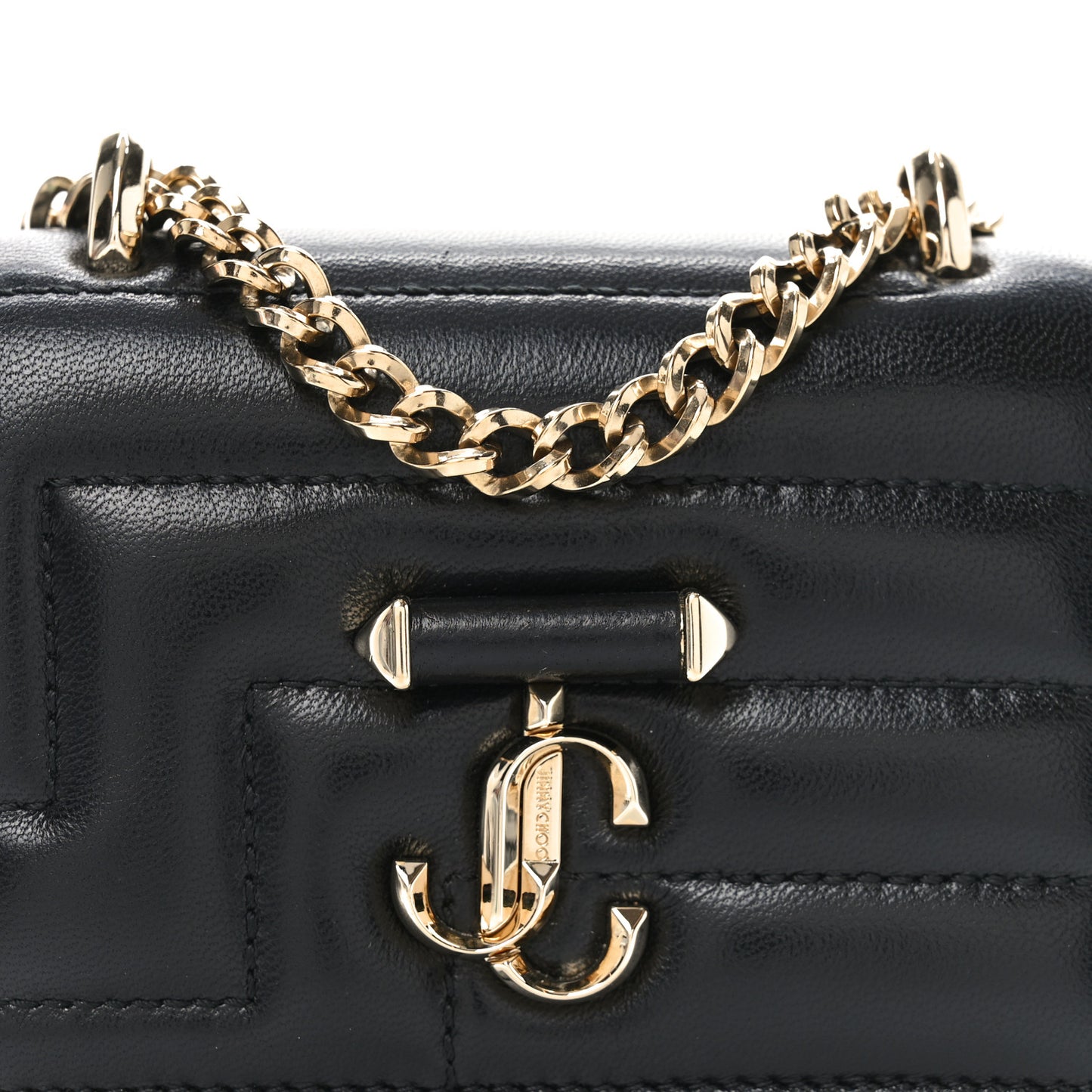 Nappa Quilted Varenne Micro Avenue Quad Black