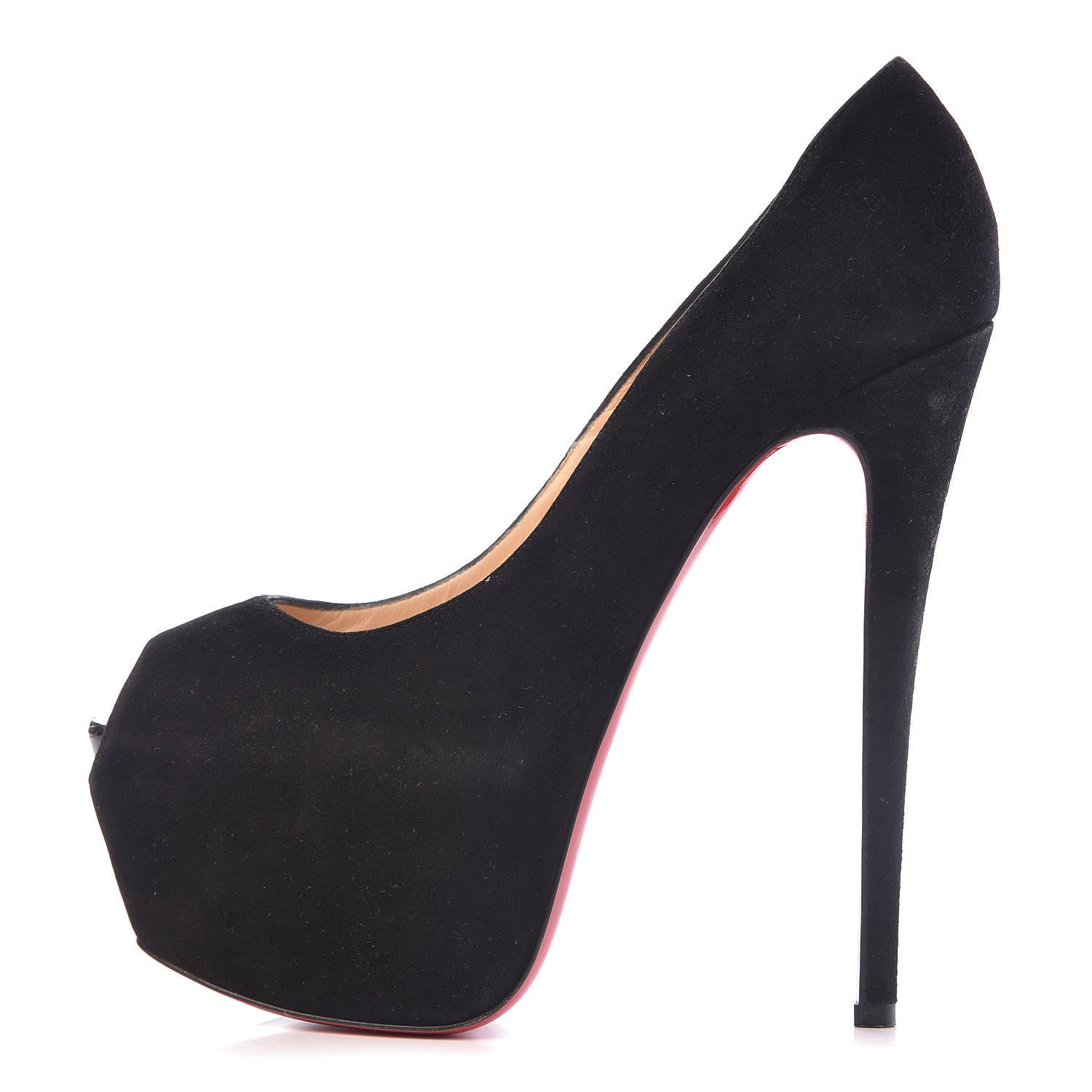 Christian Louboutin Veau Velours Highness 160 Pumps 40 Black 1 of 16
