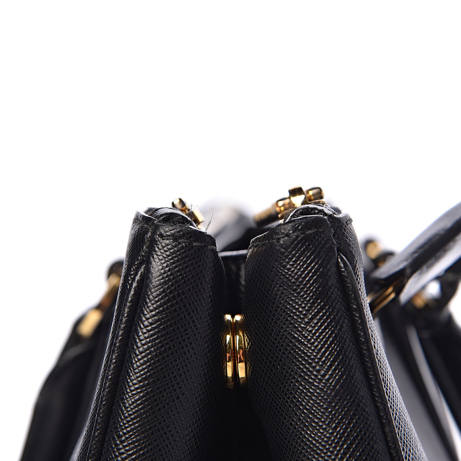 Prada Saffiano Large Galleria Double Zip Tote Black 19 of 20