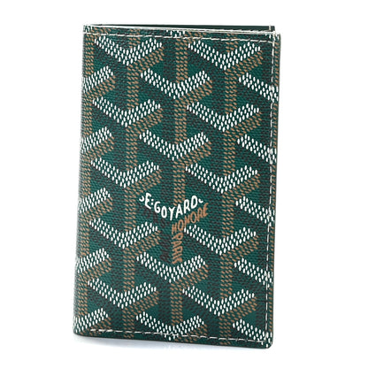Goyard Goyardine Saint Pierre Card Holder Green 1 of 6