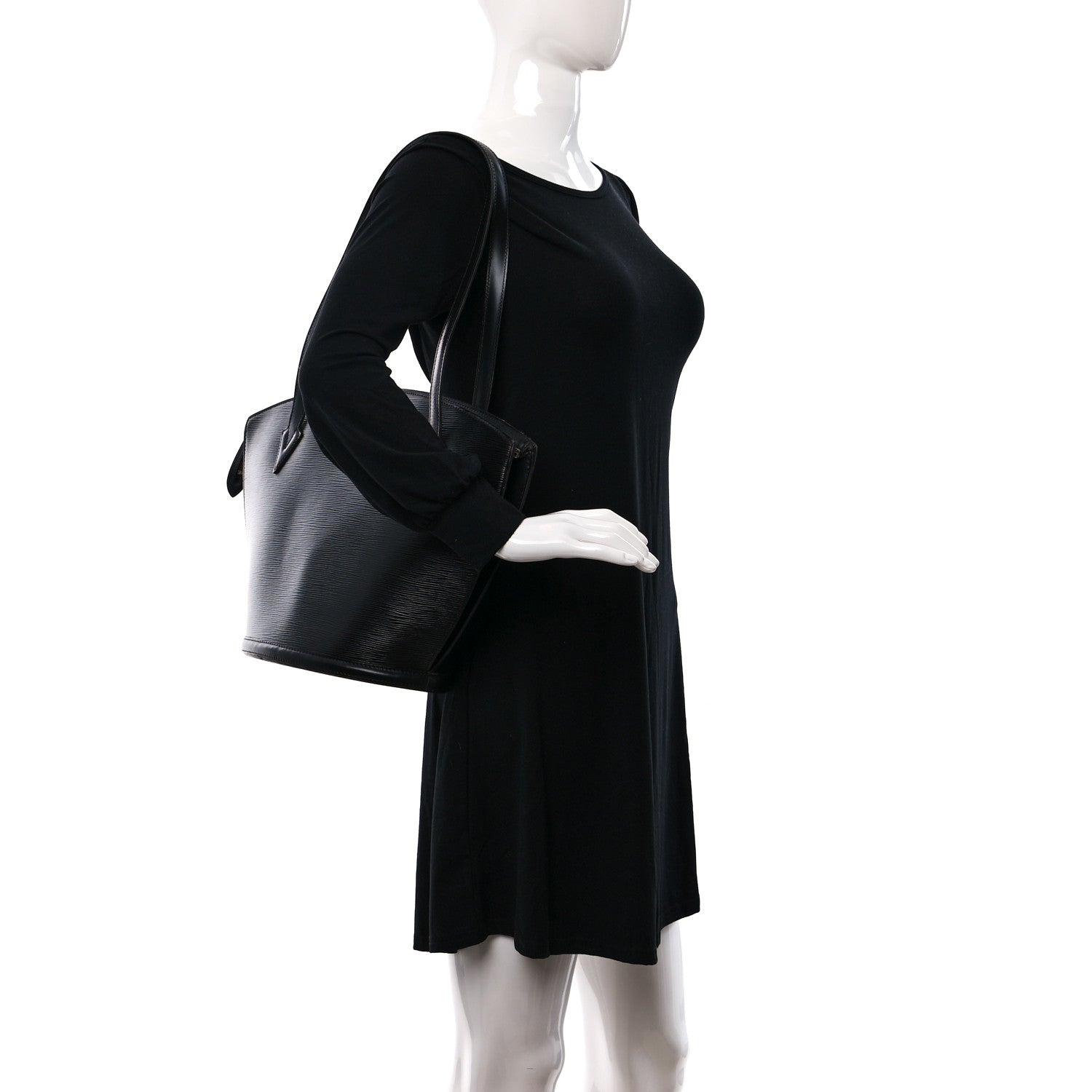Louis Vuitton Epi Saint Jacques GM Black 2 of 12