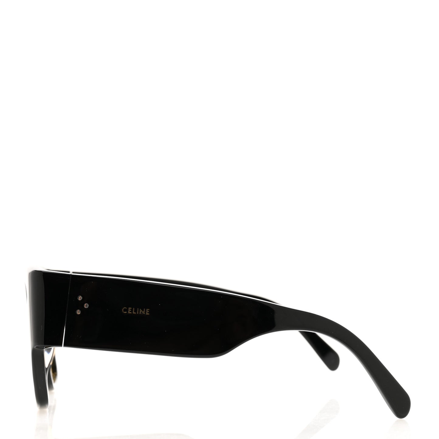 Acetate Rectangular Sunglasses CL4056IN Black