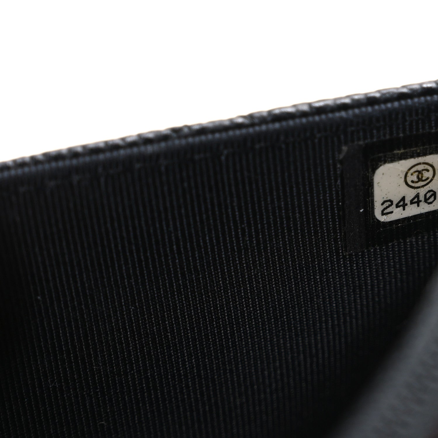 Chanel Caviar Quilted Wallet on Chain WOC Black 8 of 11