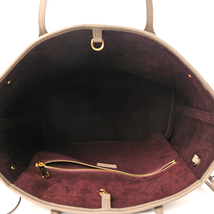 Louis Vuitton Empreinte Monogram Giant Neverfull MM Tourterelle 6 of 10