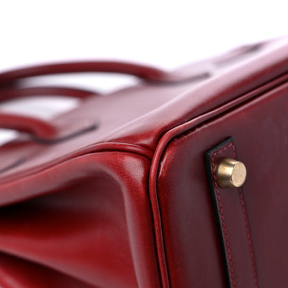 Hermes Box Birkin 30 Rouge H 10 of 21