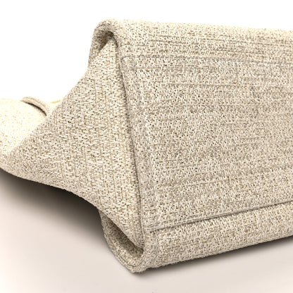 Chanel Lurex Boucle Medium Deauville Tote White 9 of 14