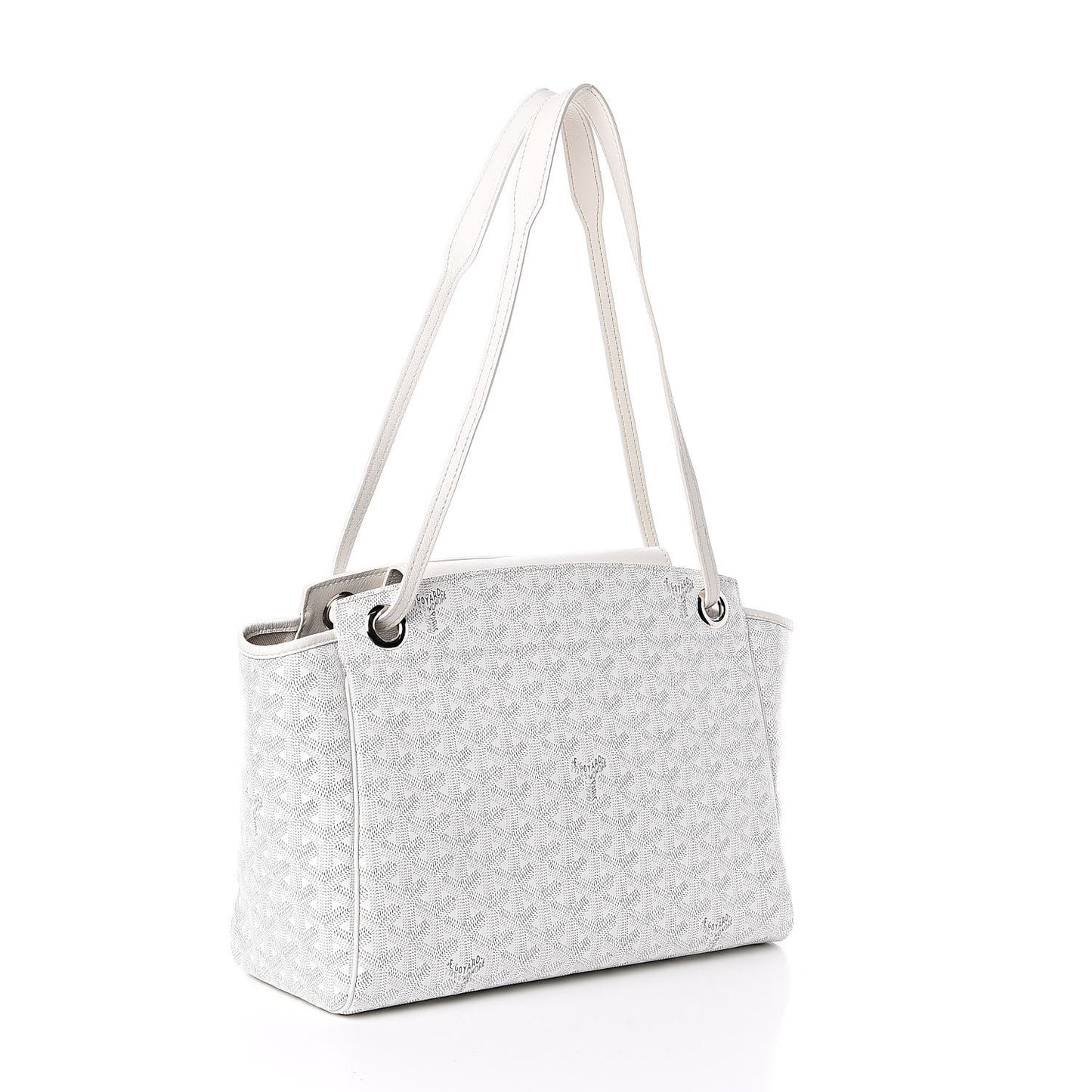 Goyardine Rouette PM White
