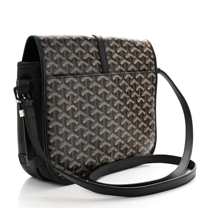 Goyard Goyardine Belvedere II MM Messenger Bag Black 3 of 10