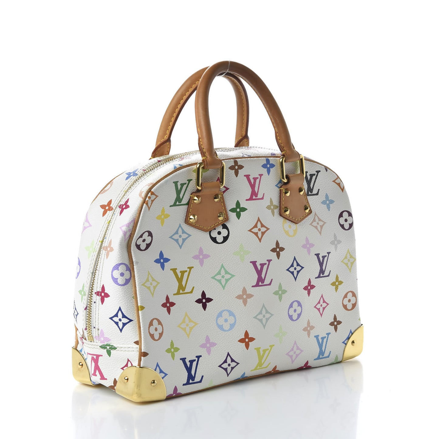 Monogram Multicolor Trouville White