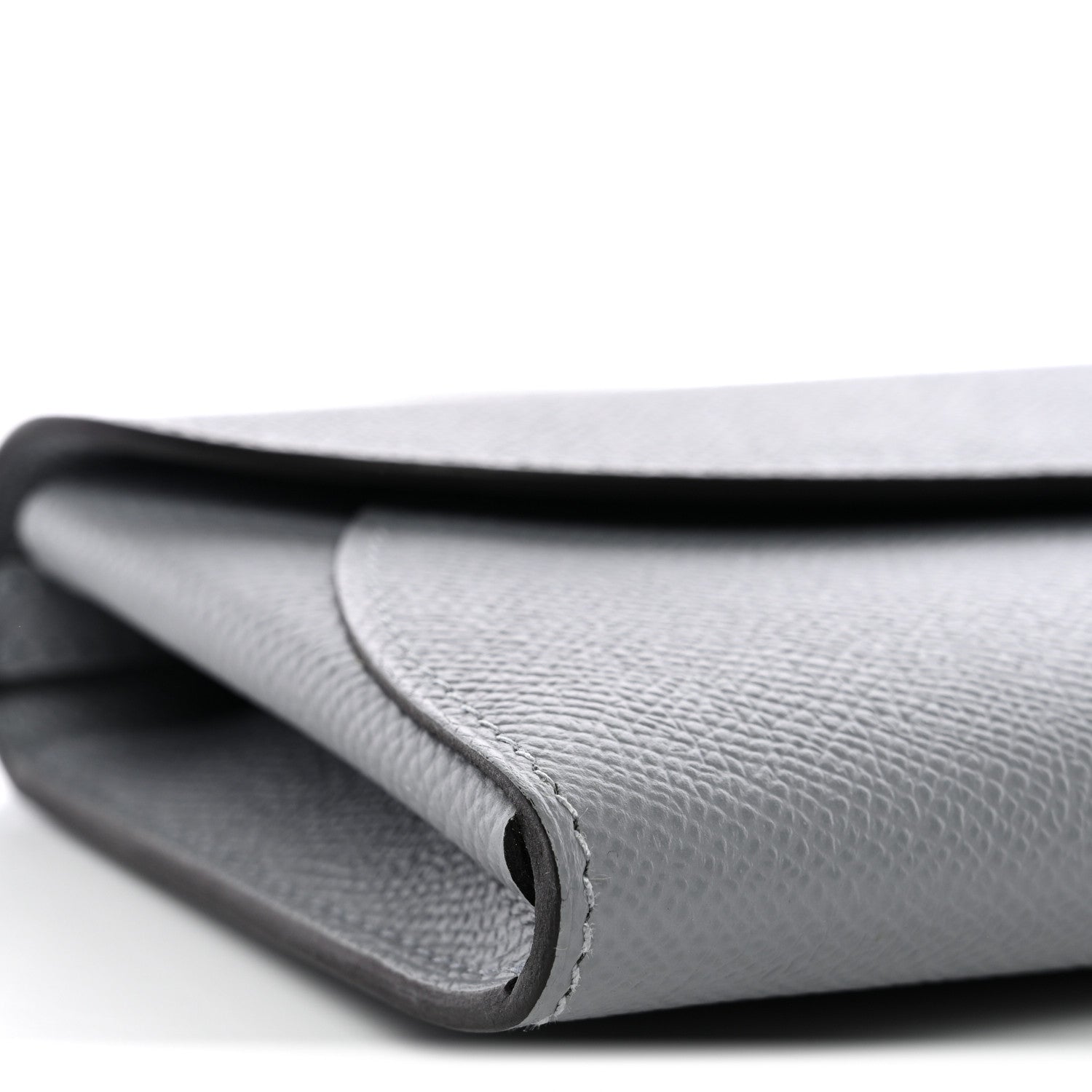 Hermes Epsom Maillon Wallet To Go Gris Pantin 9 of 10