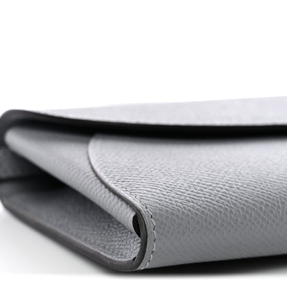 Hermes Epsom Maillon Wallet To Go Gris Pantin 9 of 10