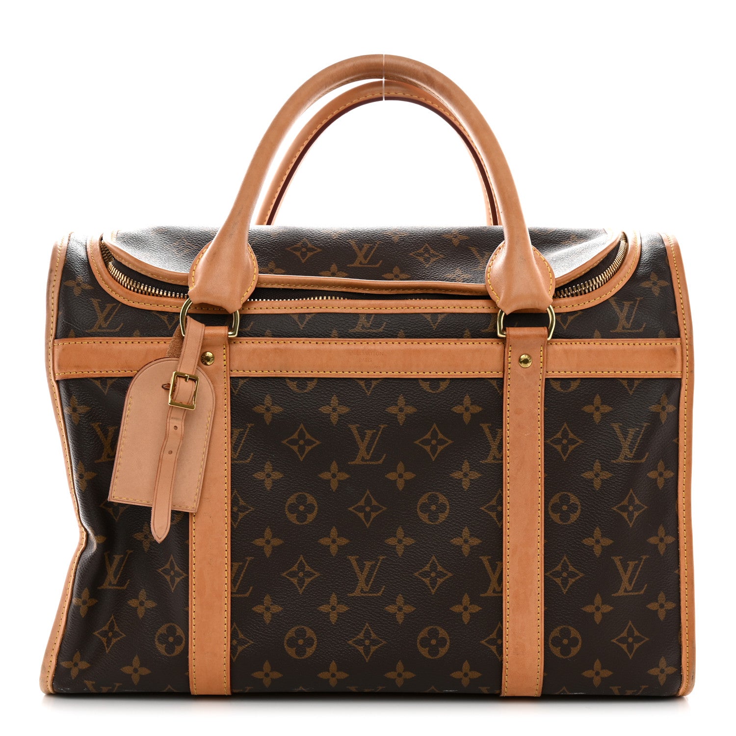Louis Vuitton Monogram Sac Chien 40 Pet Carrier 1 of 22