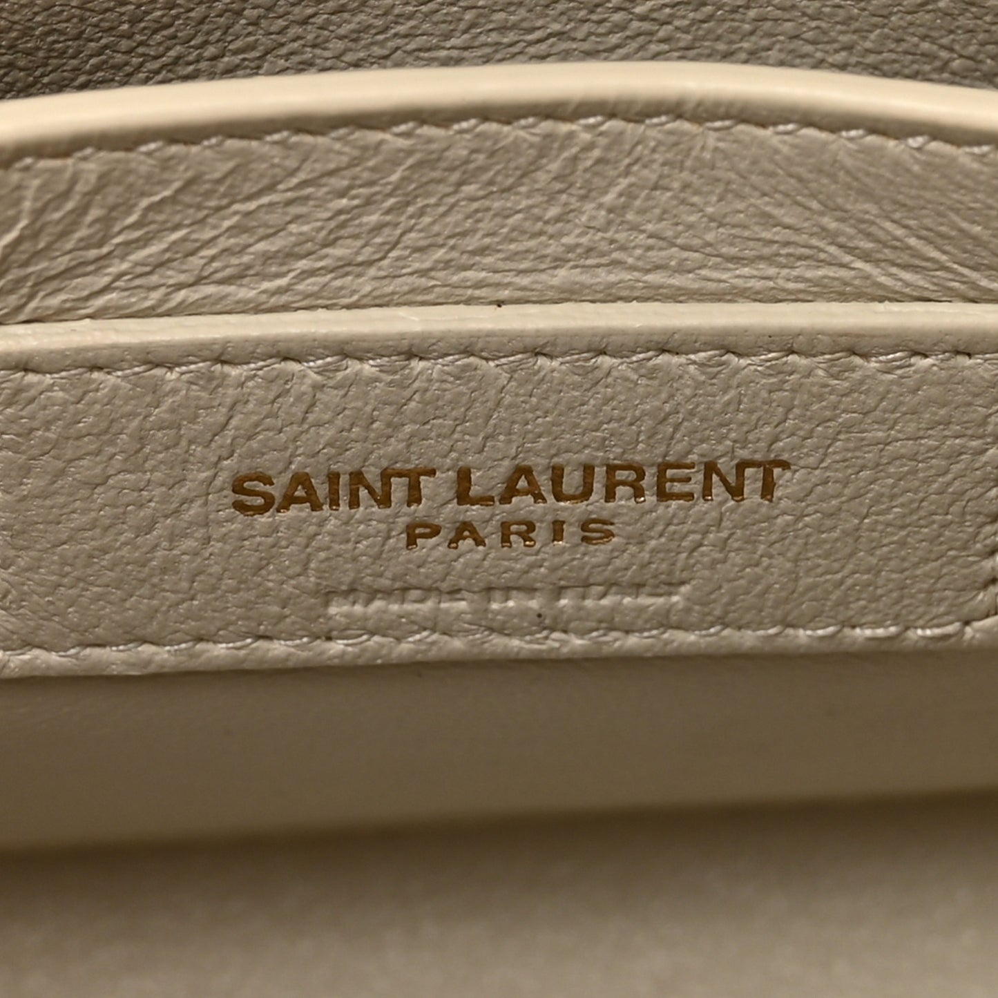 Smooth Calfskin Nano Manhattan Shopper Tote Crema Soft