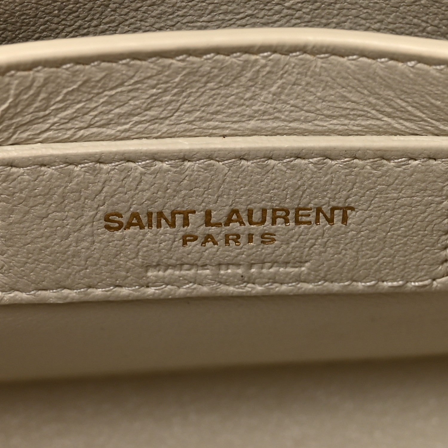 Saint Laurent Smooth Calfskin Nano Manhattan Shopper Tote Crema Soft 5 of 8