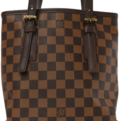 Louis Vuitton Damier Ebene Marais Bucket 23 7 of 9