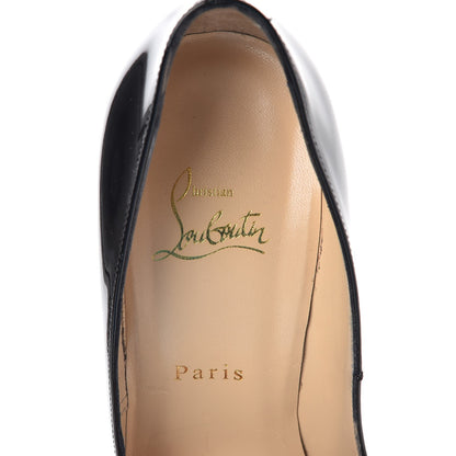 Christian Louboutin Patent Bianca 140 Pumps 39 Black 7 of 12