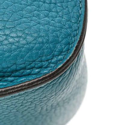 Hermes Taurillon Clemence Jypsiere 31 Bleu Izmir 21 of 21