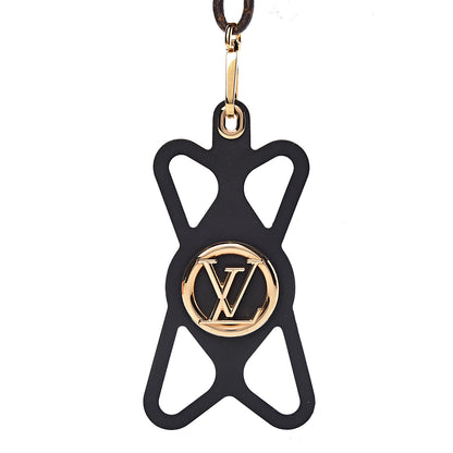 Louis Vuitton Monogram Silicone Louise Phone Holder Black 7 of 8