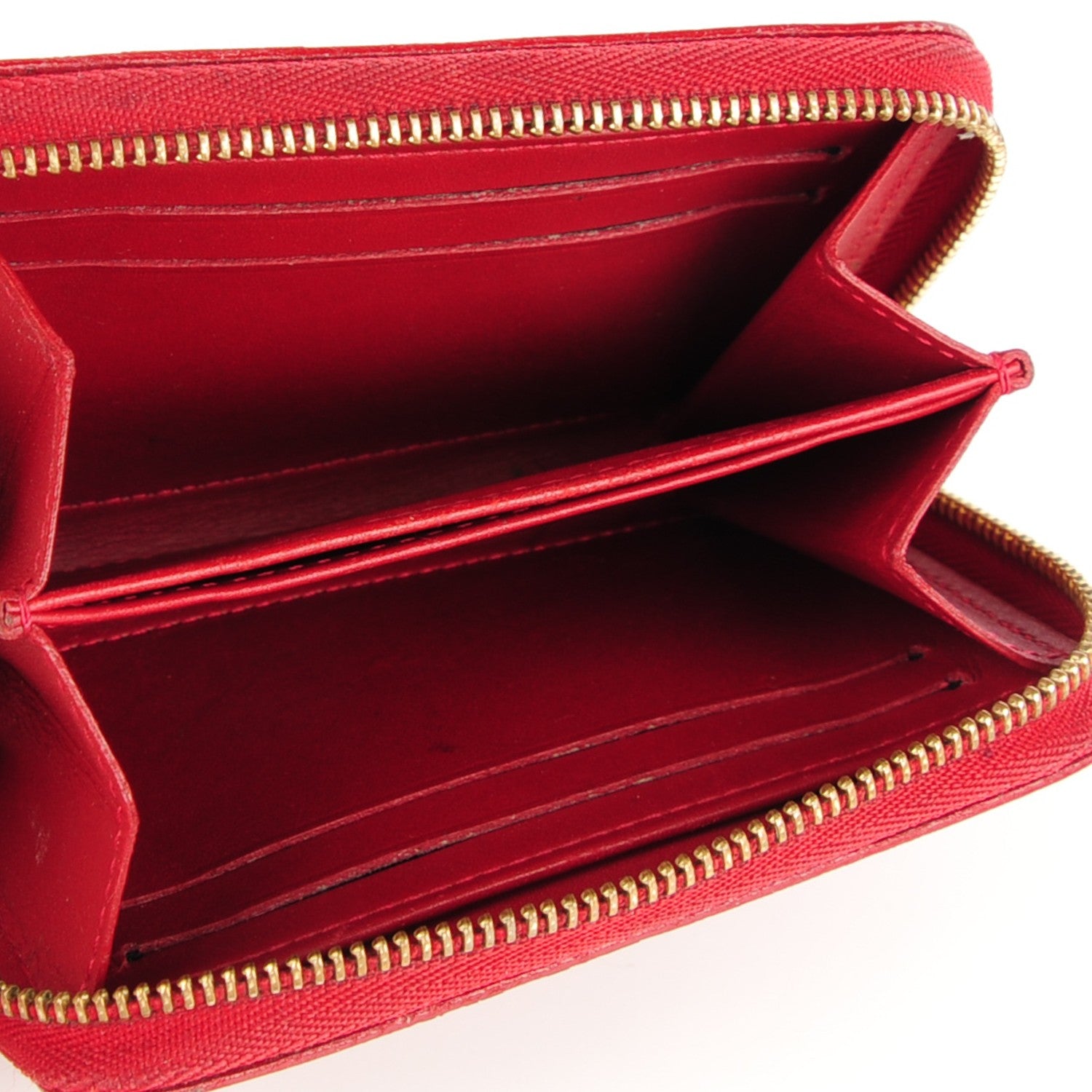Louis Vuitton Vernis Zippy Coin Purse Pomme D'Amour 5 of 7