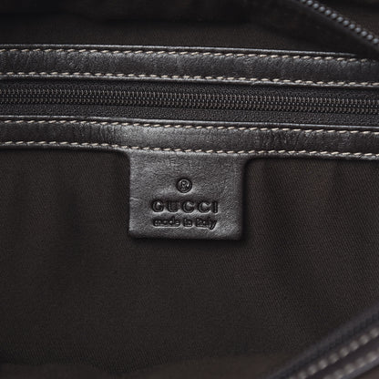 Gucci Monogram Large Punch Tote Dark Brown 6 of 17