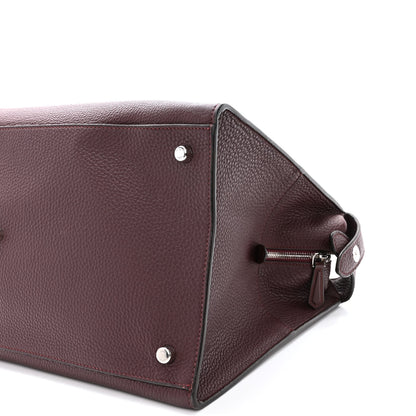 Fendi Cuoio Romano Peekaboo I SEE U Forty8 Satchel Granata 12 of 12