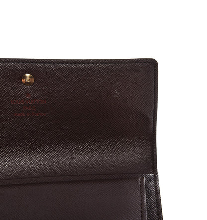 Louis Vuitton Damier Ebene Porte Tresor Etui Papier Wallet 12 of 15