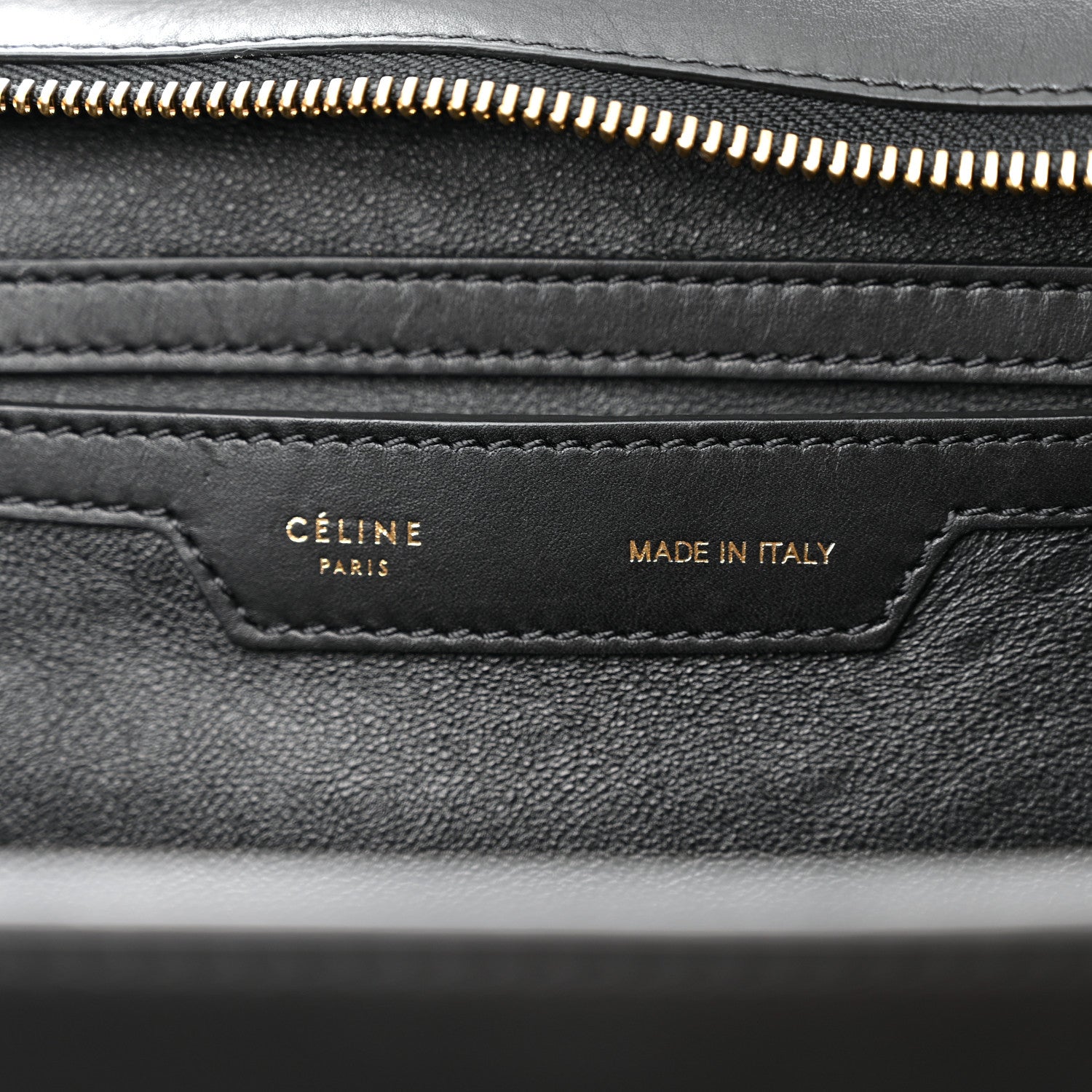 Celine Calfskin Suede Medium Tri-Color Trapeze Grey 6 of 18