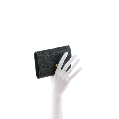Louis Vuitton Empreinte Compact Curieuse Wallet Black 2 of 7