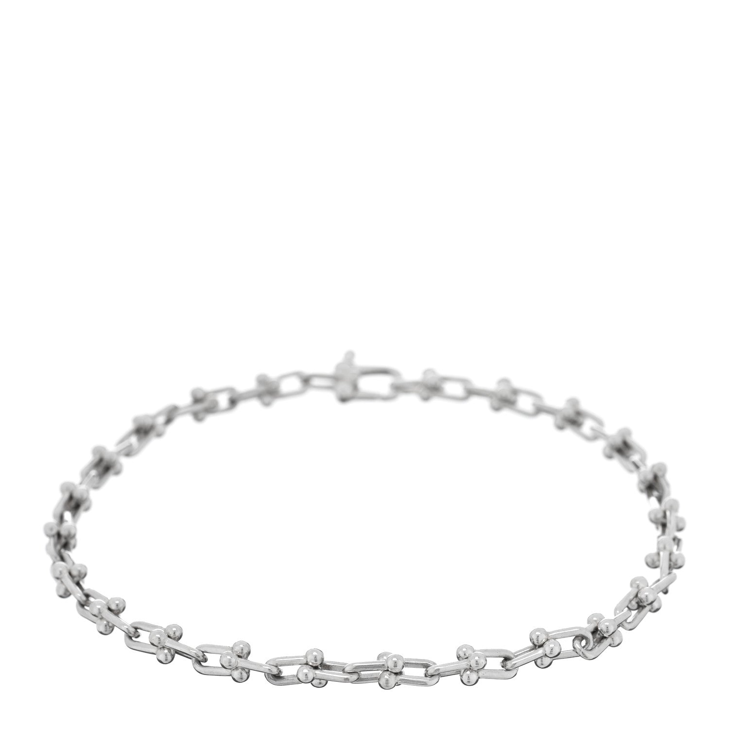 Tiffany Sterling Silver Micro HardWear Link Bracelet 1 of 3