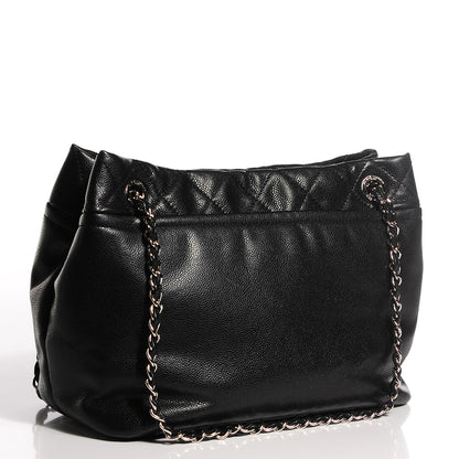 Chanel Caviar CC Timeless Soft Tote Black 3 of 7