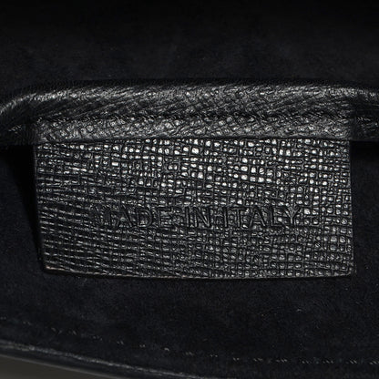 Alexander McQueen Grain Calfskin Mini Heroine Chain Satchel Black 8 of 9