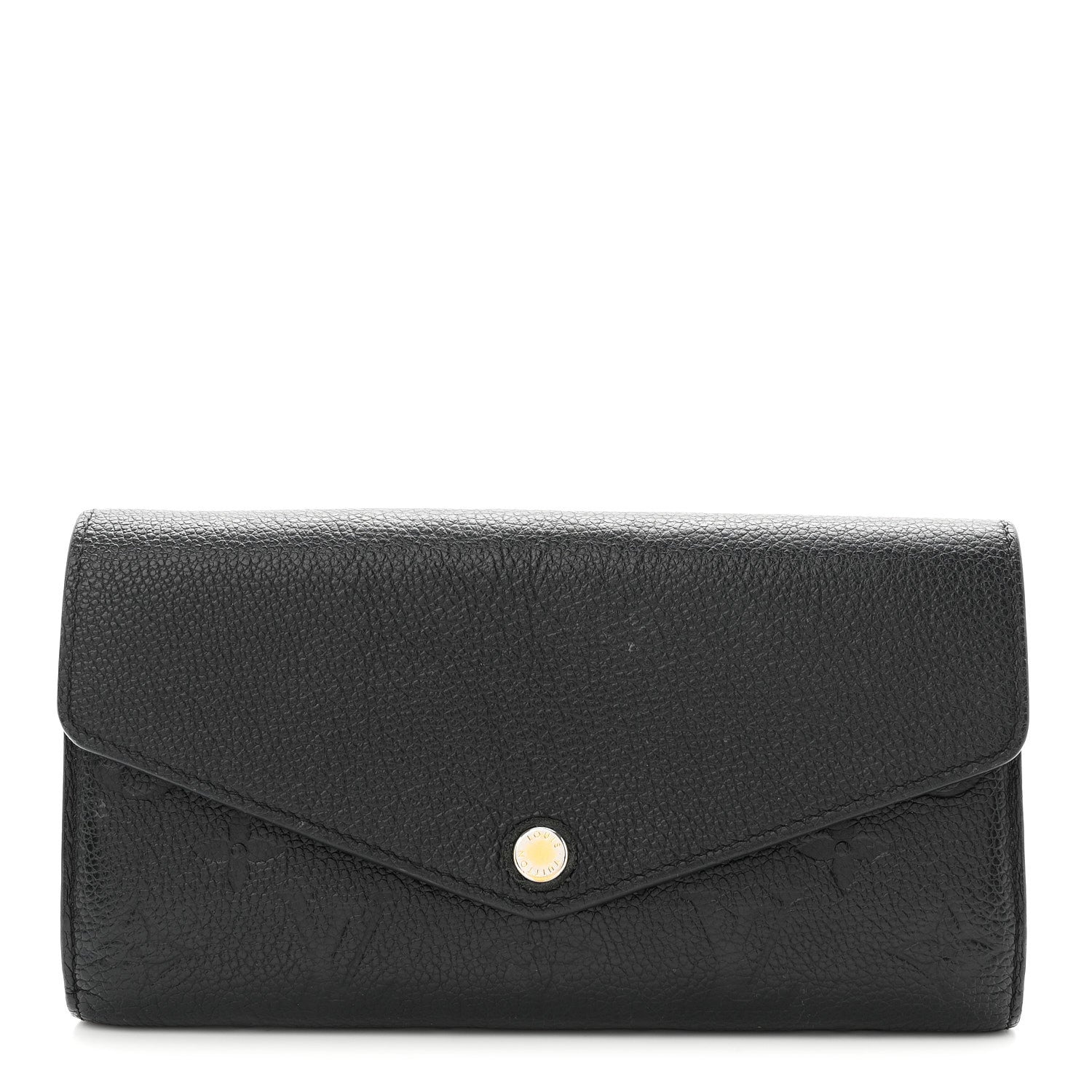 Louis Vuitton Empreinte Sarah Wallet NM Black 1 of 7
