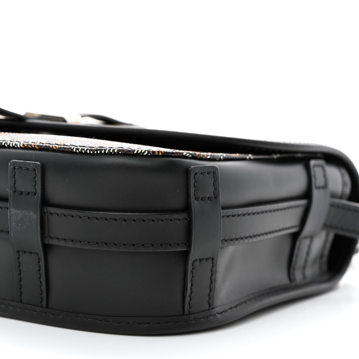 Goyardine Belvedere II PM Messenger Bag Black