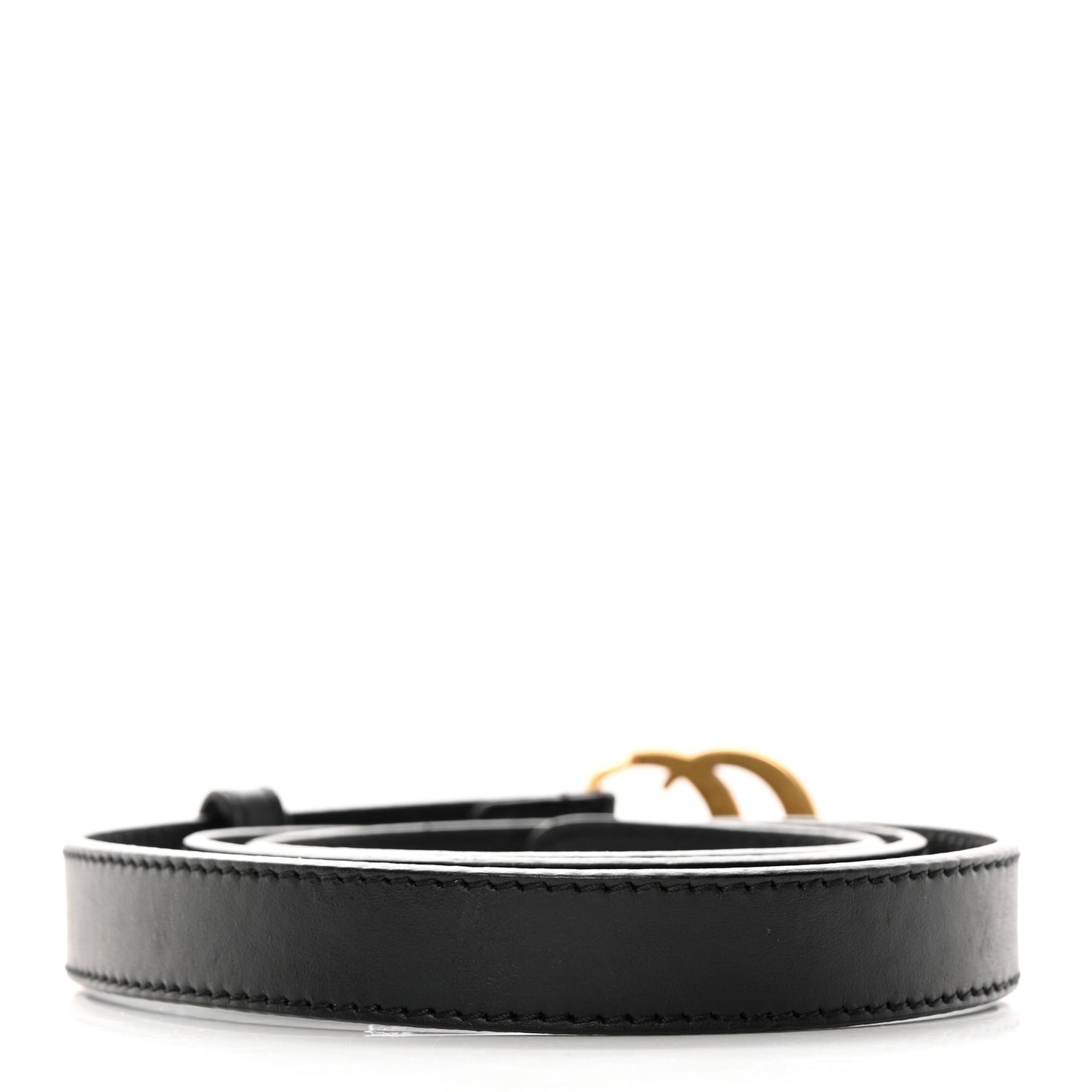 Calfskin Double G 20mm Belt 85 34 Black