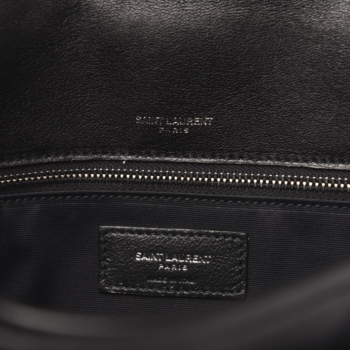 Lambskin Matelasse Monogram Microstud Medium Niki Chain Satchel Black