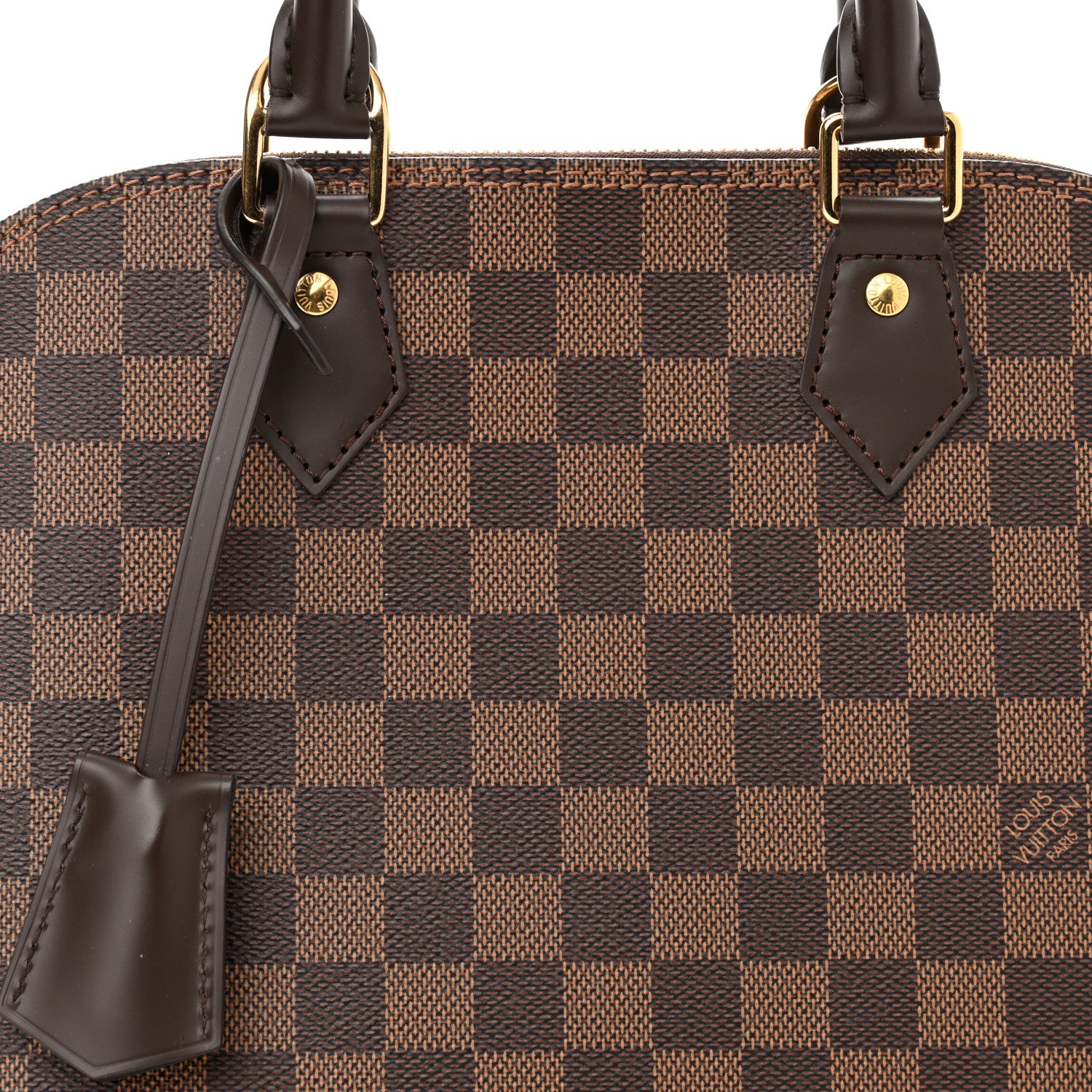 Louis Vuitton Damier Ebene Alma PM 7 of 9