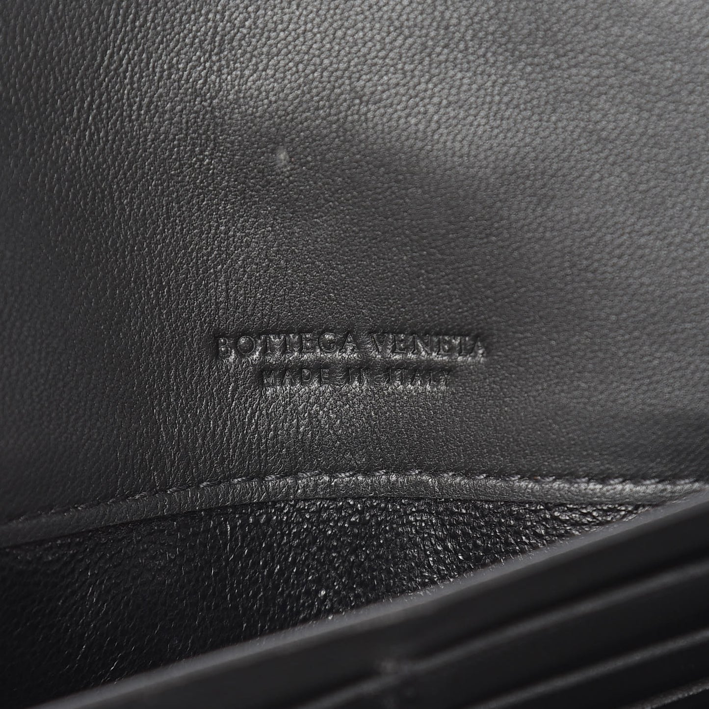 Nappa Intrecciato Continental Wallet Light Grey