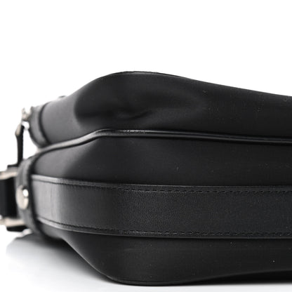 Burberry Nylon Zip Top Messenger Bag Black 5 of 7
