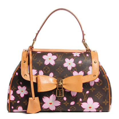 Louis Vuitton Monogram Cherry Blossom Sac Retro Bag Brown 1 of 7