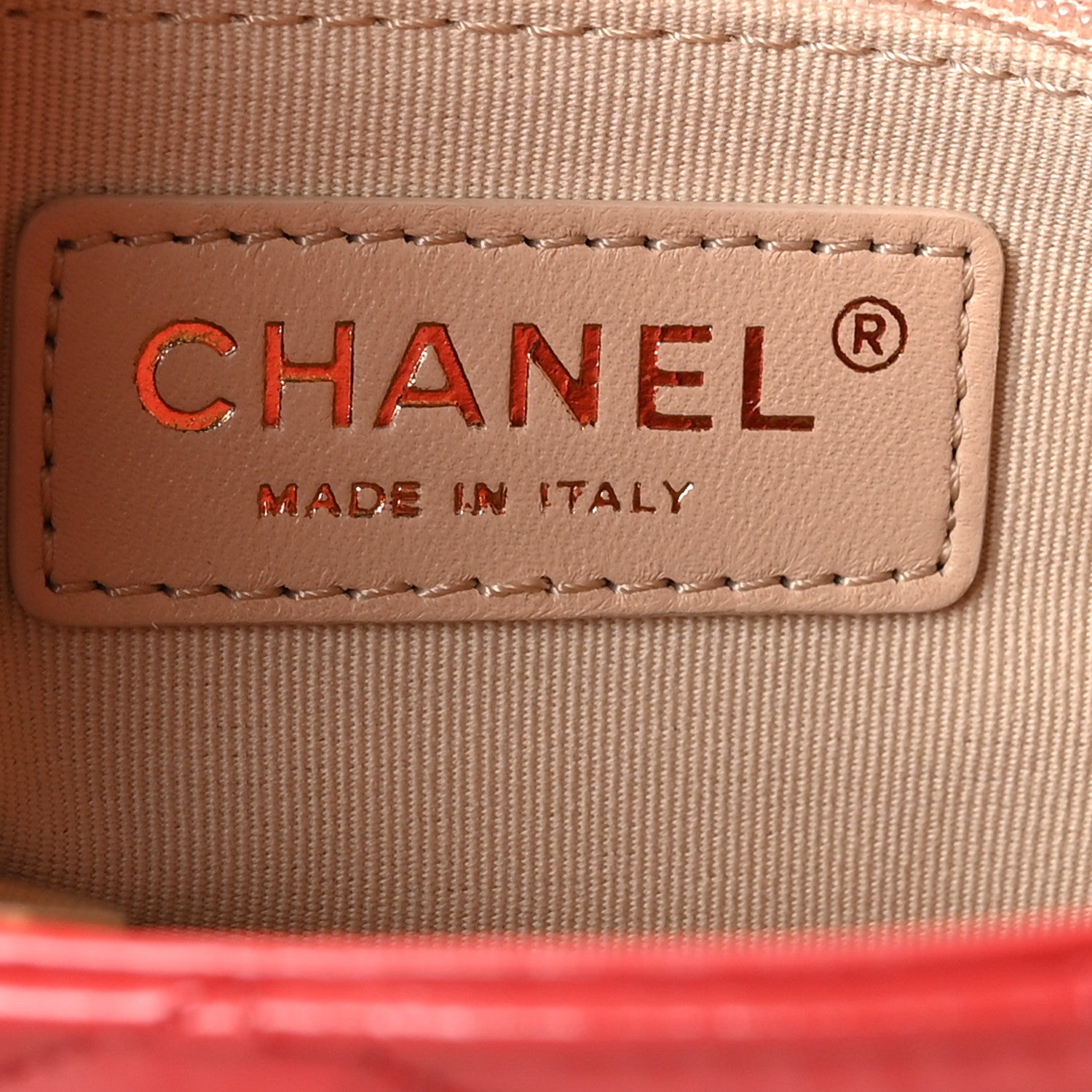 Chanel Shiny Crumpled Calfskin Quilted Wavy CC Hobo Red 6 of 10