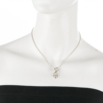 Hermes Sterling Silver Amulette Chaine d'Ancre Necklace 2 of 4