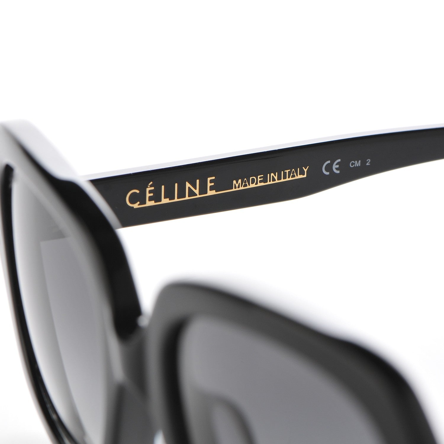 Celine Sunglasses CL 41013/F/S Black 5 of 8