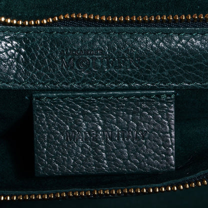 Alexander McQueen Leather Small Heroine Dark Green 6 of 7