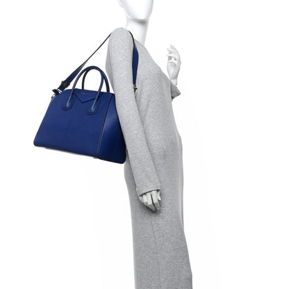Givenchy Sugar Goatskin Medium Antigona Bright Blue 2 of 11