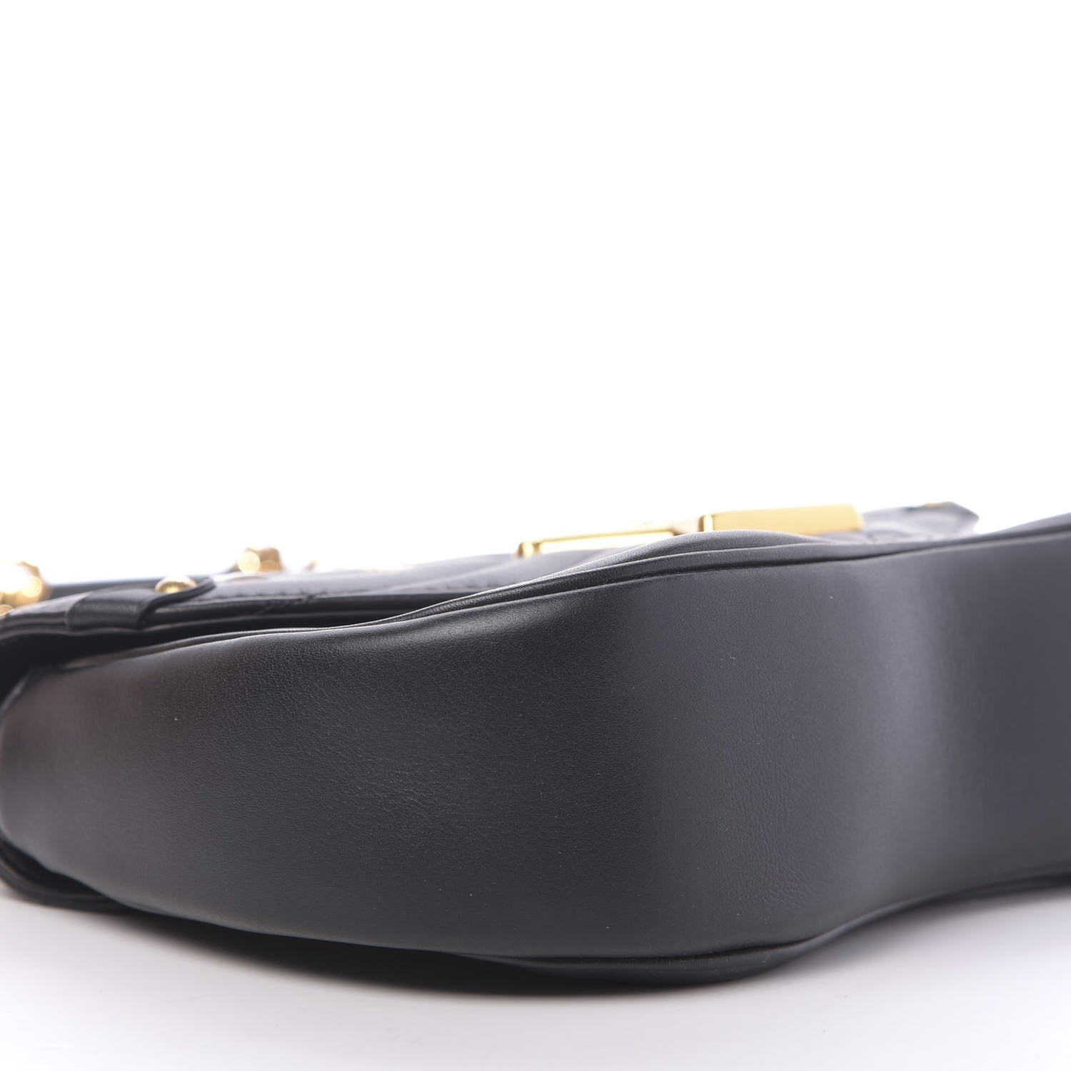 Louis Vuitton Calfskin Love Lock New Wave Chain MM Black 6 of 10