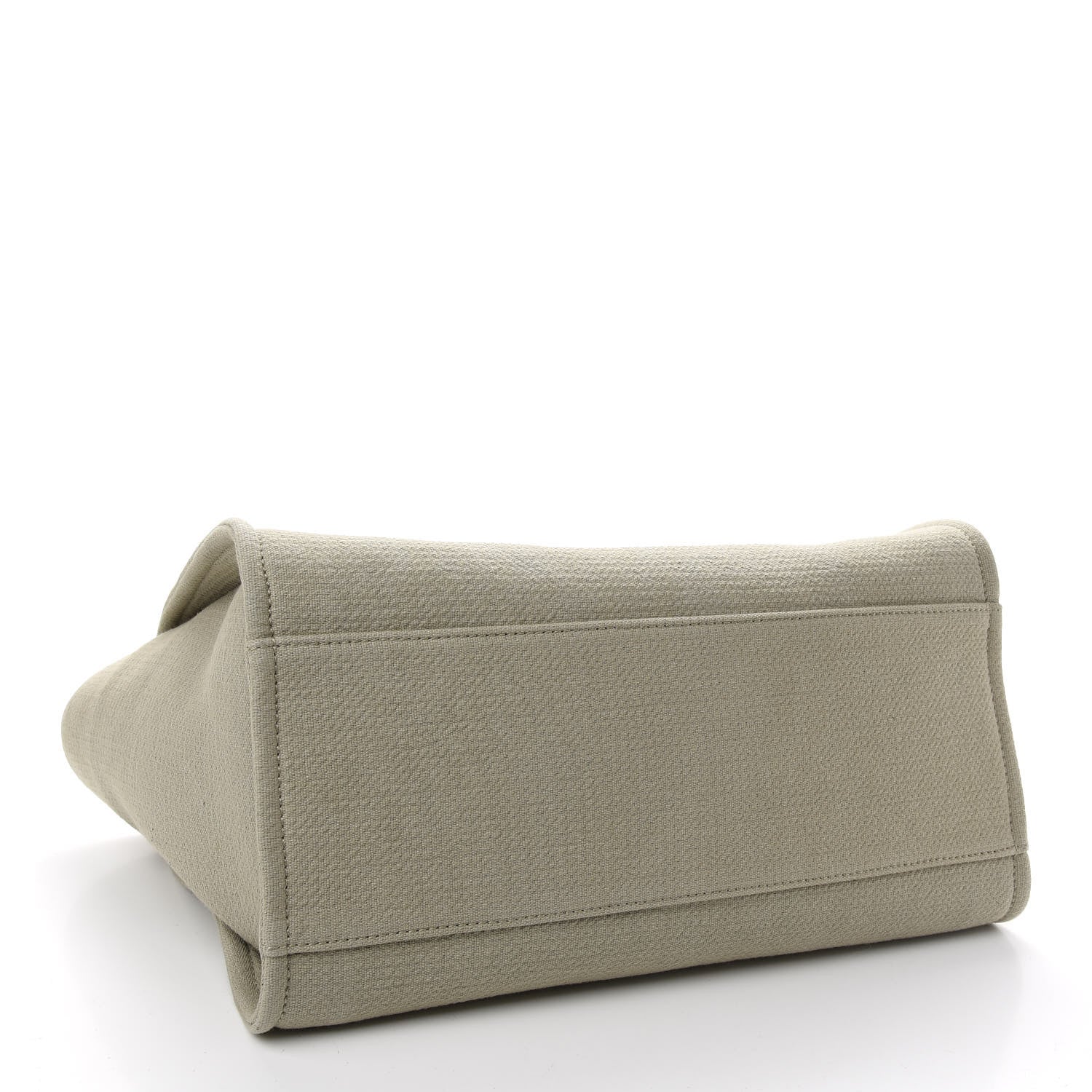 Chanel Canvas Large Deauville Tote Taupe 5 of 10