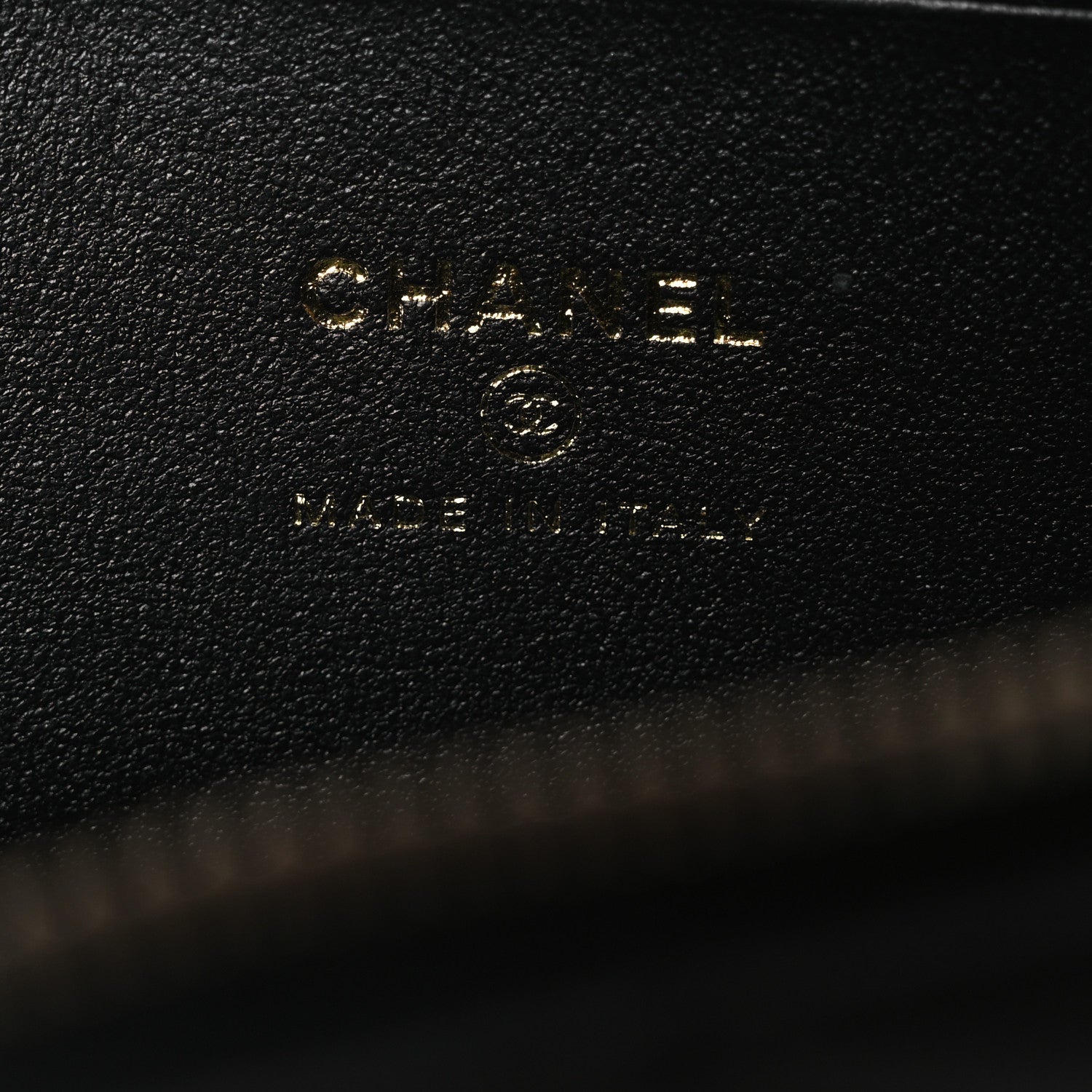Chanel Lambskin Quilted Crystal CC Top Handle Slim Vanity Case With Chain Black 6 of 12