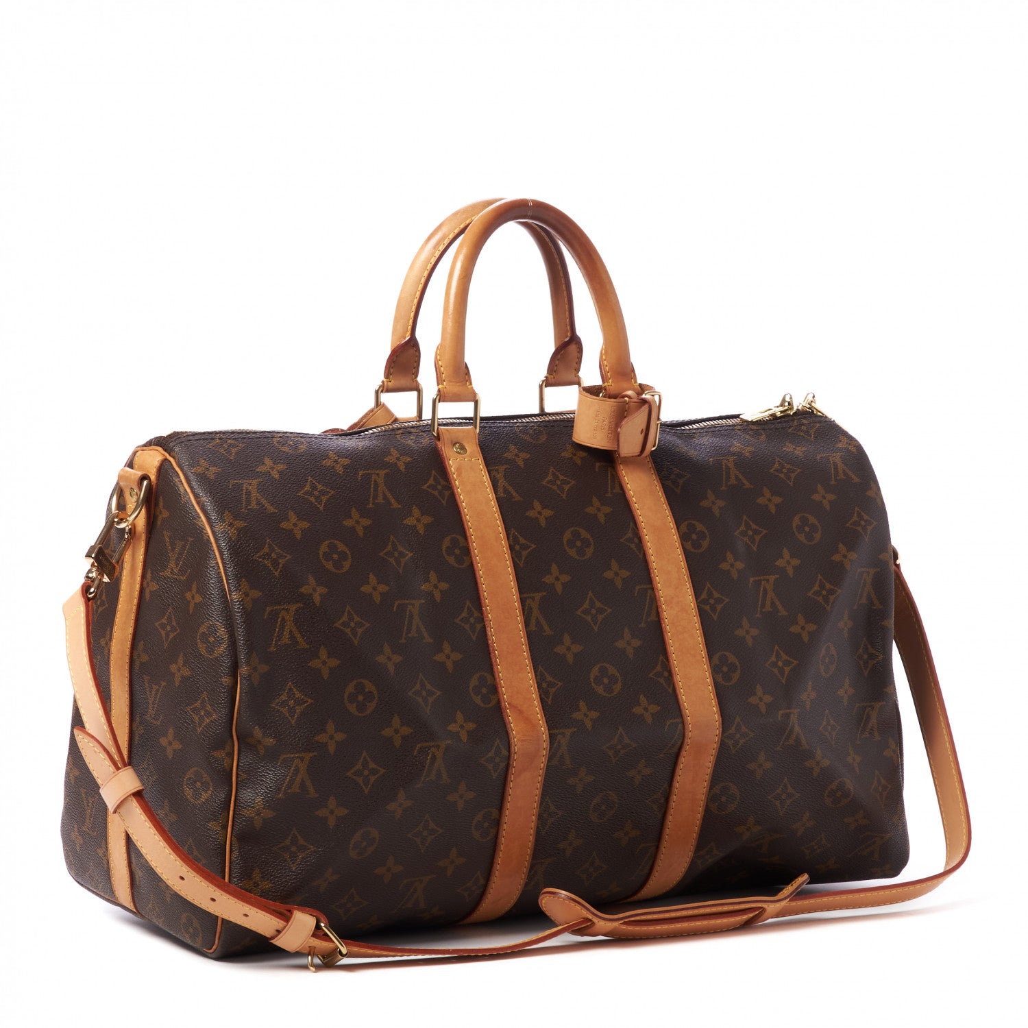 Louis Vuitton Monogram Keepall Bandouliere 45 3 of 10