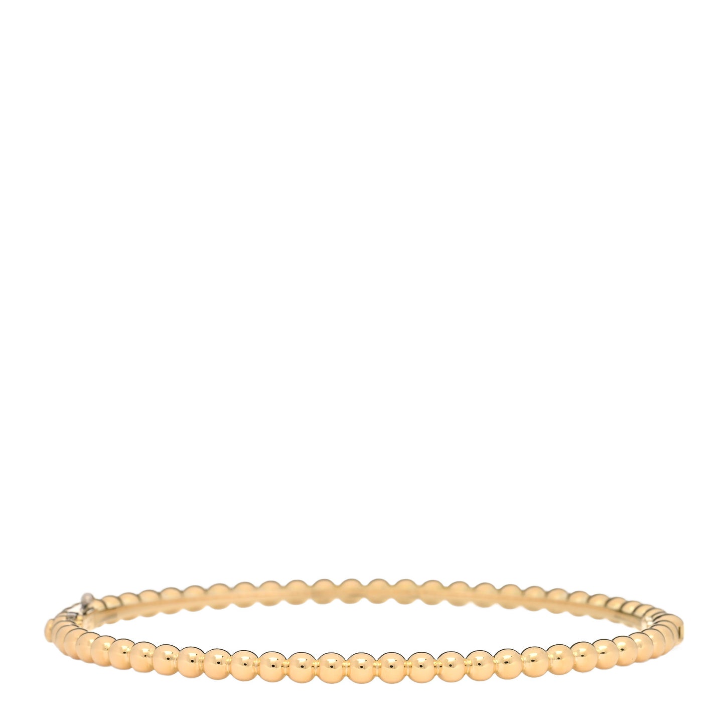 18K Yellow Gold Perlee Pearls of Gold Bracelet L